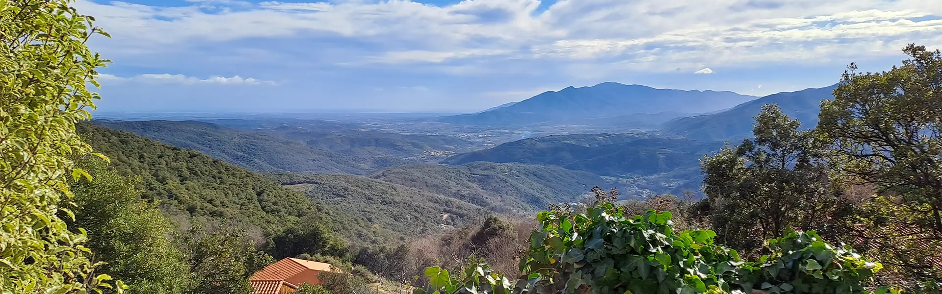 gîte avec vue montagne et mer